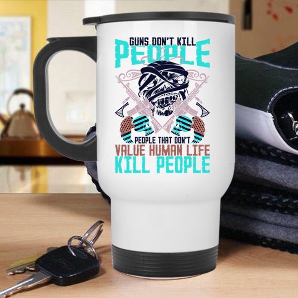 Funny Gift For Gunners Travel Mug, Awesome Gunners Mug
