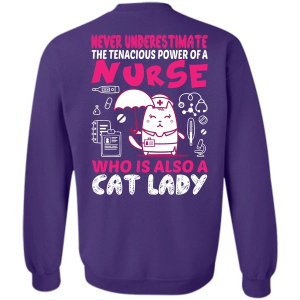 Who Is Also Cat Lady T Shirt, My Job Sweatshirt