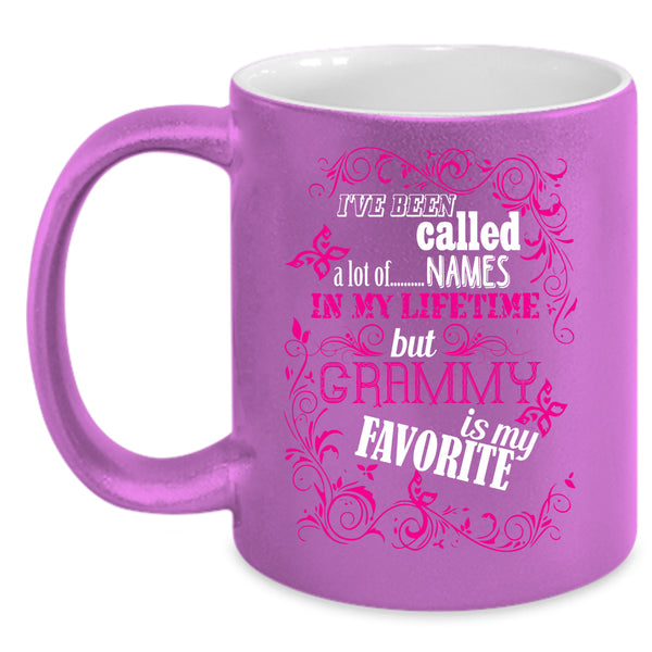 Grammy Is My Favorite Name Coffee Mug, Cute Grandma Coffee Cup