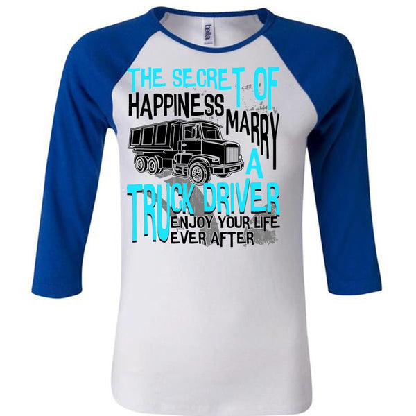 Marry A Truck Driver T Shirt, I Love Trucking T Shirt, Awesome T-Shirts