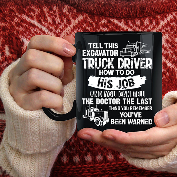 Truck Driver Coffee Mug, Awesome Truck Driver Coffee Cup