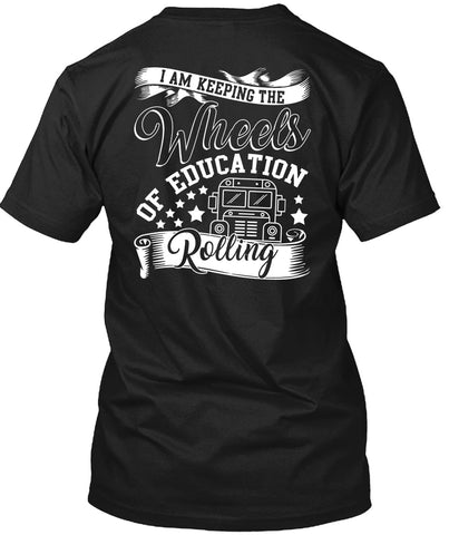 A black t-shirt with the shopify logo