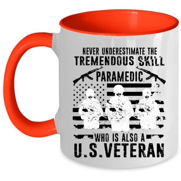U.S Veteran Coffee Mug, The Tremendous Skill Paramedic Accent Mug