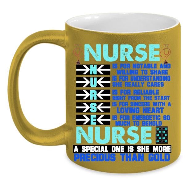 Awesome Gift For Nurse Coffee Mug, Nurse Accent Mug