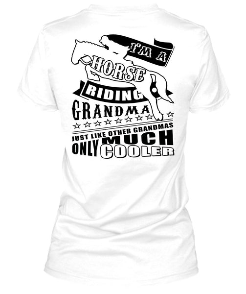 I'm a Horse Riding Grandma T Shirt, Sport T Shirt