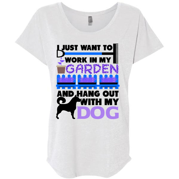 Hang Out With My Dog T Shirt, I Love Gardening T Shirt, Awesome T-Shirts