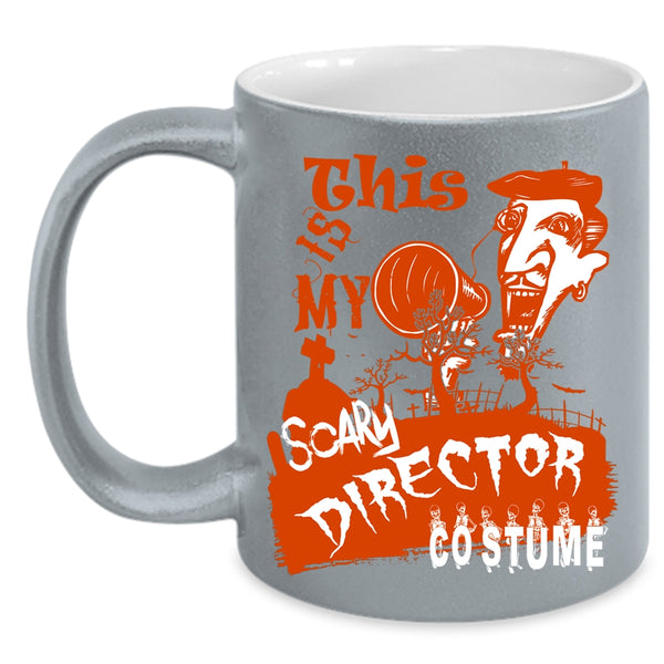 This Is My Scary Director Costume Coffee Mug, Scary Halloween Coffee Cup