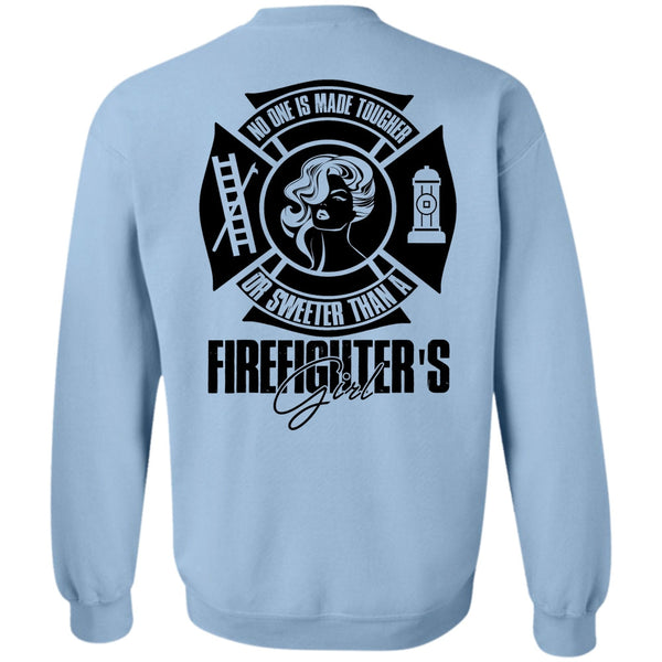 I Love Firefighter T Shirt, Sweetest Than A Firefighter's Girl Sweatshirt