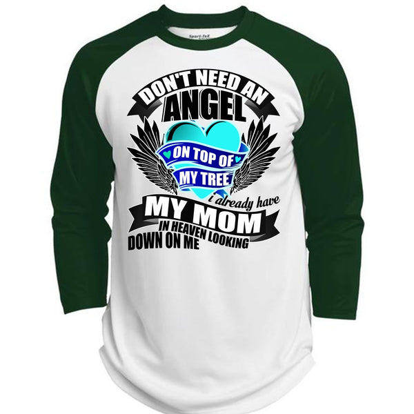 I Already Have My Mom In Heaven T Shirt, I Love Mom T Shirt, Awesome T-Shirts  (Polyester Game Baseball Jersey)