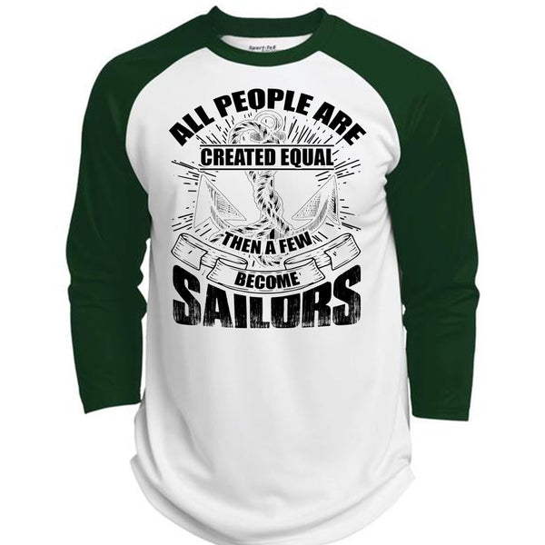 A Few Become Sailors T Shirt, I Love Sailor T Shirt, Awesome T-Shirts  (Polyester Game Baseball Jersey)