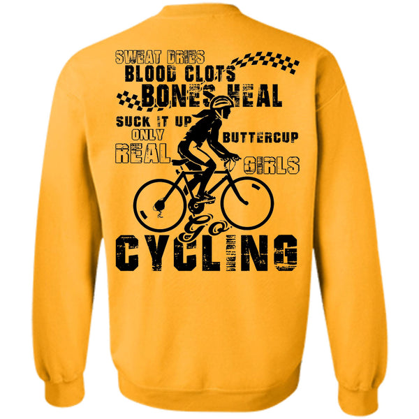 Being A Biker T Shirt, Only Real Girl Cycling Sweatshirt