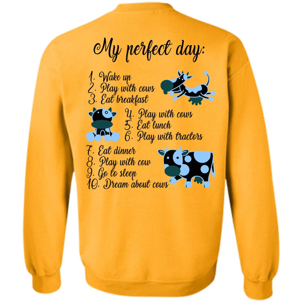 Being A Farmer T Shirt, Wake Up Play With Cows Sweatshirt