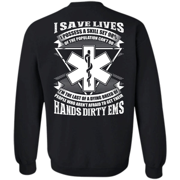 A black t-shirt with the shopify logo