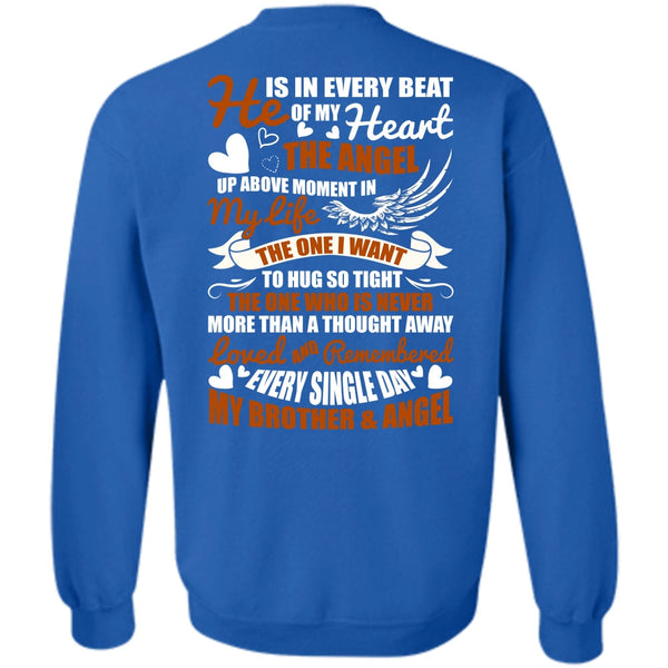 Beat Of My Heart T Shirt, I Love Brother Sweatshirt