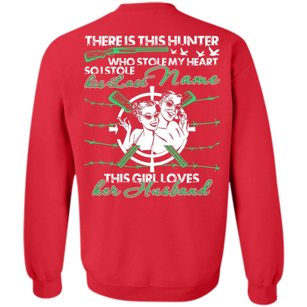 This Girl Loves Her Husband T Shirt, I Love Husband Sweatshirt