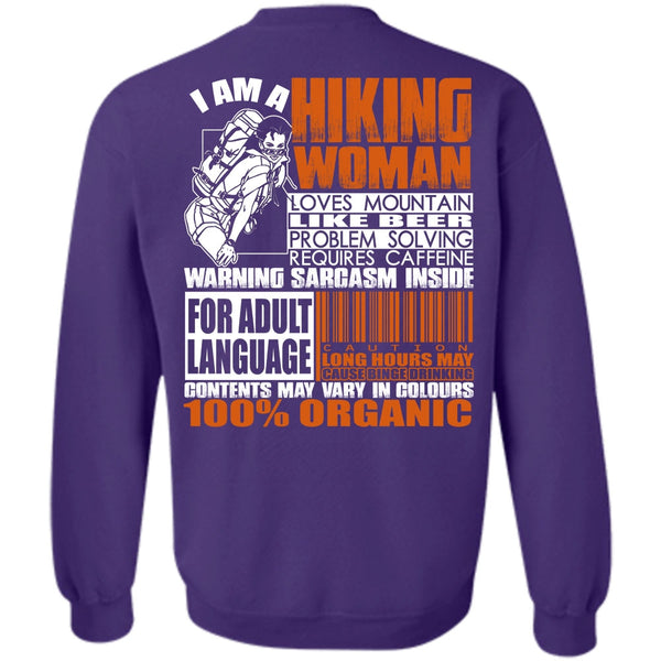 Loves Mountain T Shirt, I Love Hiking Sweatshirt