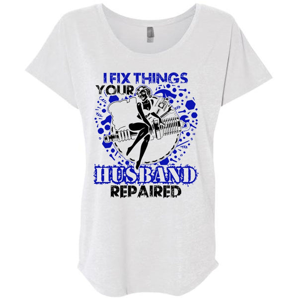I Fix Things Husband Repaired T Shirt, I Love Mechanic T Shirt, Awesome T-Shirts