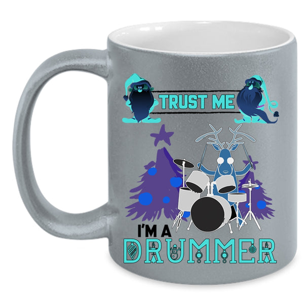 Funny Gift For Drummer Coffee Mug, I'm A Drummer Accent Mug