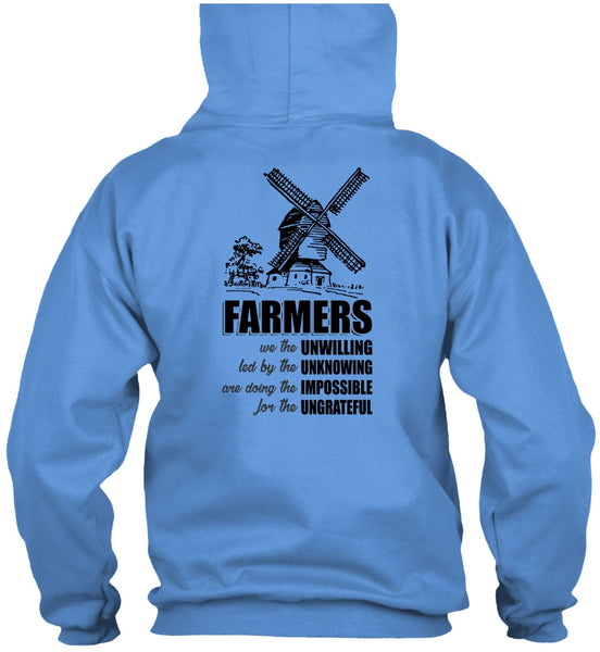 Farmers We The Unwilling T Shirt, I Love Farming T Shirt