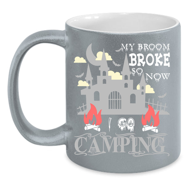 I Go Camping Coffee Mug, Outdoor Activity Coffee Cup