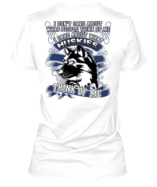 I Care About What Huskies T Shirt, I Love Husky T Shirt