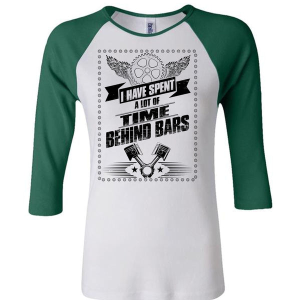 I Have Spent A Lot Of Time Behind Bars T Shirt, I Love Biker T Shirt, Awesome T-Shirts
