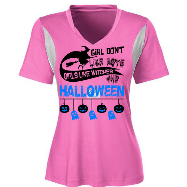 Girls Like Witches And Halloween T Shirt, I Love You Pumpkin T Shirt, Awesome T-Shirts