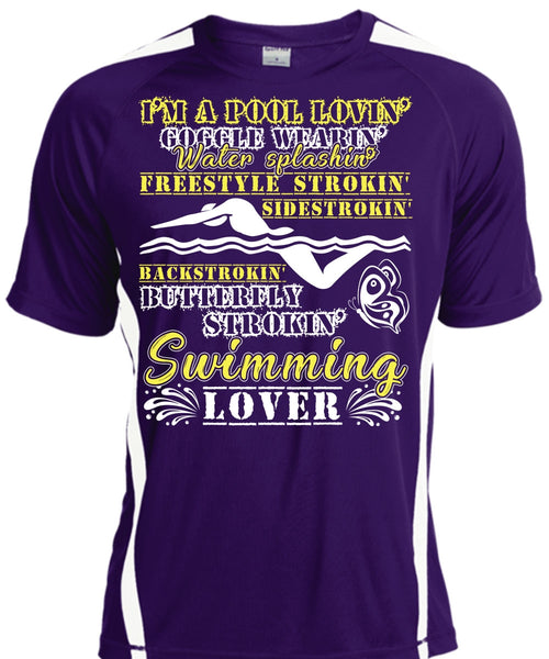 Stroking Swimming Lover T Shirt, I'm A Pool Loving T Shirt, Cool Shirt