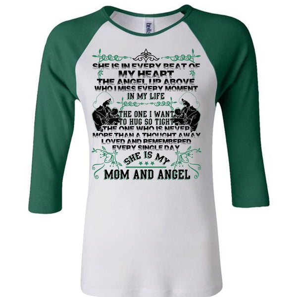 She Is My Mom And Angel T Shirt, Being A Mom T Shirt, Awesome T-Shirts