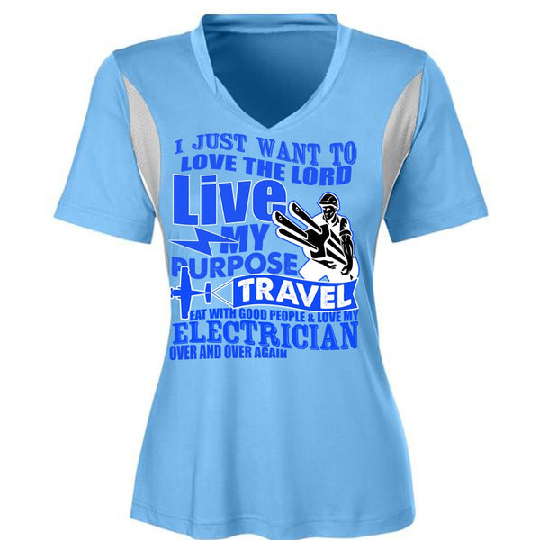 Love My Electrician T Shirt, My Purpose Travel T Shirt, Awesome T-Shirts