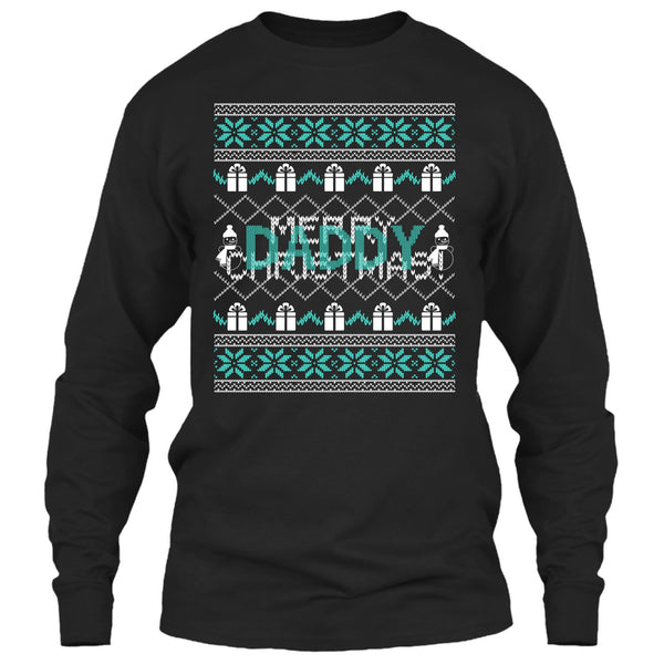 Daddy Merry Christmas T Shirt, Coolest Dad Ever T Shirt