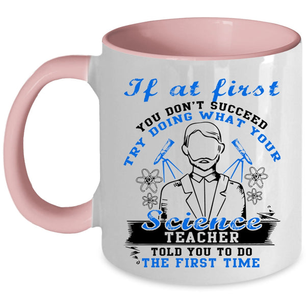 Awesome Gift For Teacher Coffee Mug, Science Teacher Accent Mug