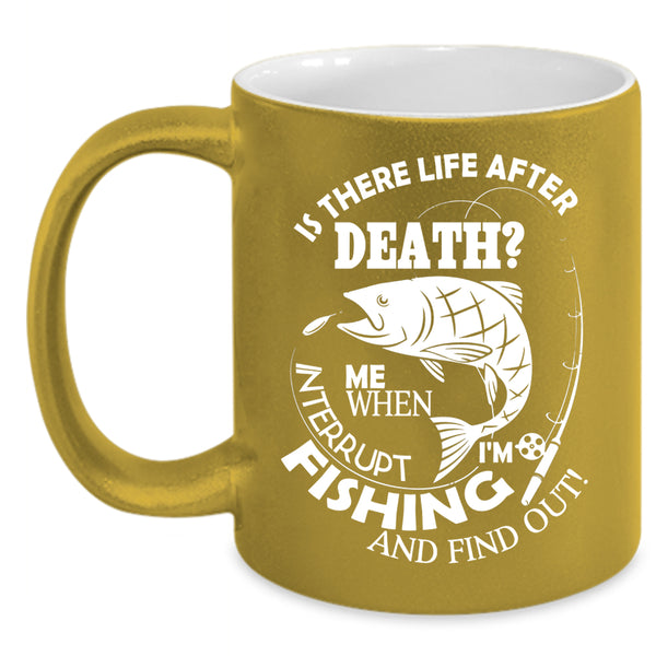 I'm Fishing Coffee Mug, Funny Fishing Coffee Cup