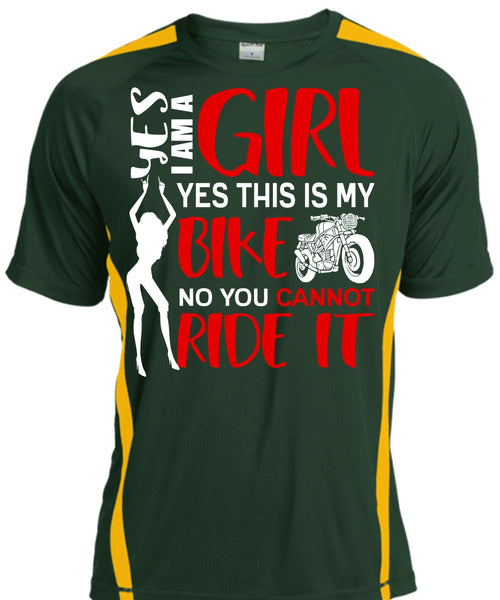 I Am A Girl T Shirt, This Is My Bike T Shirt, Cool Shirt