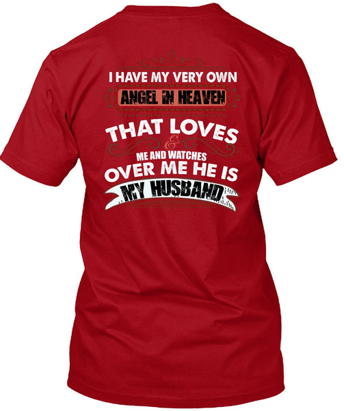 He Is My Husband T Shirt, Angel In Heaven T Shirt