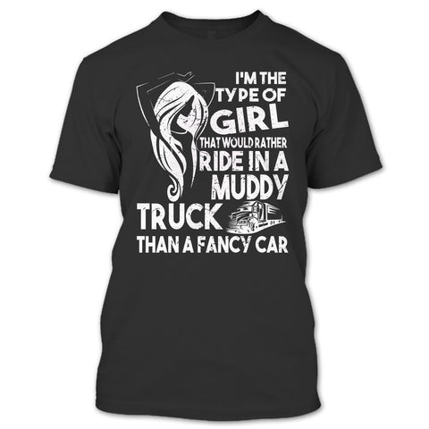 A black t-shirt with the shopify logo