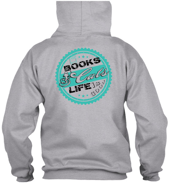 Books Cats Life Is Good T Shirt, Favorite T Shirt