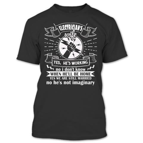 A black t-shirt with the shopify logo