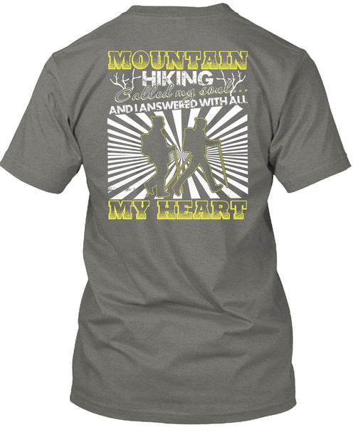 Mountain Hiking T Shirt, I Love Hiking T Shirt
