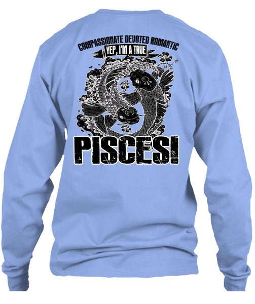 I'm A True Pisces T Shirt, I Love Pisces T Shirt