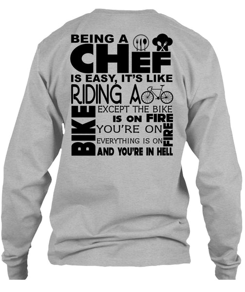 Being A Chef Is Easy T Shirt, My Job T Shirt