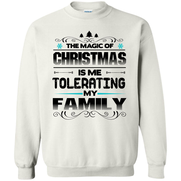 Coolest Merry Christmas T Shirt, The Magic Of Christmas Sweatshirt