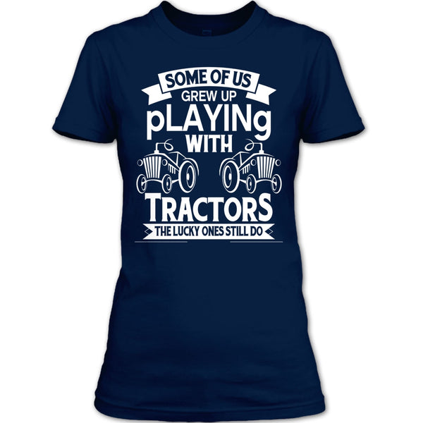 I'm A Farmer T Shirt, Playing With Tractors T Shirt