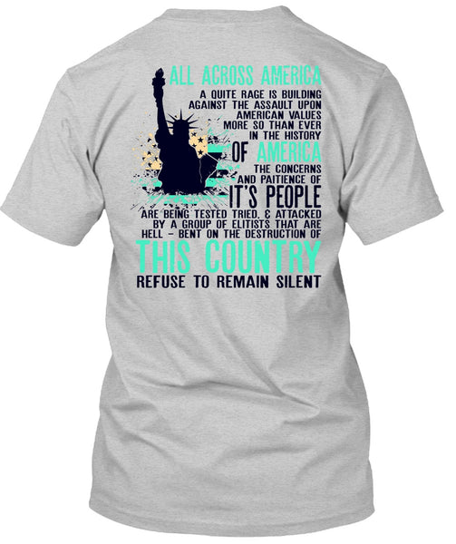 All Across America T Shirt, I Love Veteran T Shirt