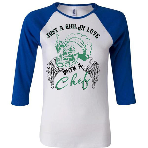 Just A Girl In Love With A Chef T Shirt, I Love Cooking T Shirt, Awesome T-Shirts