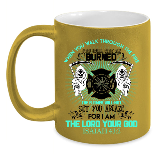 Funny Gift For Fireman Coffee Mug, Best Firefighter Ever Accent Mug