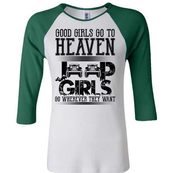 Good Girls Go To Heaven Jeep Girls T Shirt, I Love Jeep T Shirt, Awesome T-Shirts