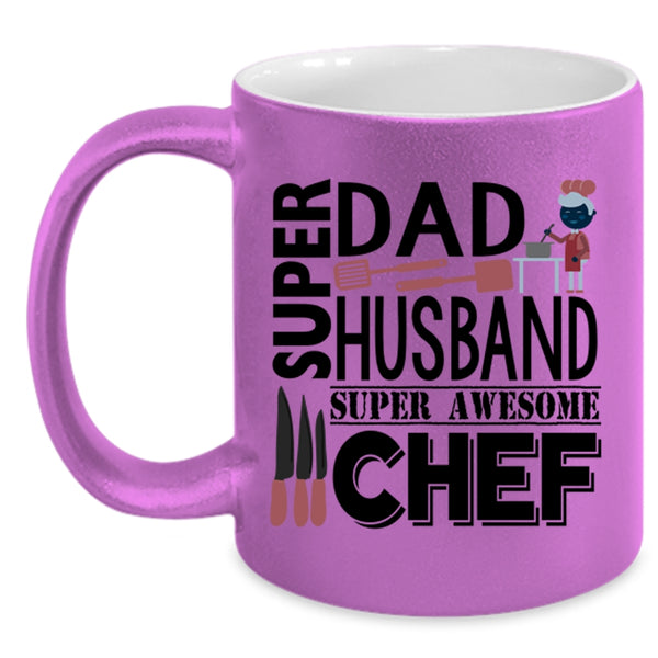 Awesome Chef Coffee Mug, Dad And Husband Accent Mug