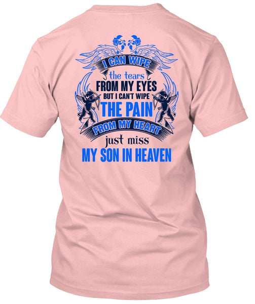My Son In Heaven T Shirt, I Love Son T Shirt