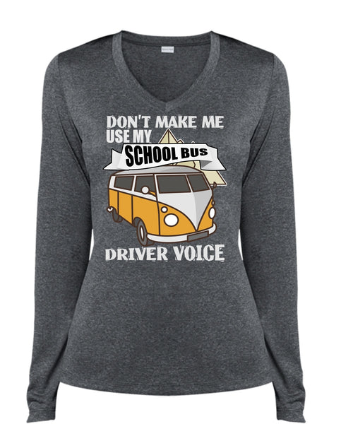 My School Bus Driver Voice T Shirt, Being A Driver T Shirt